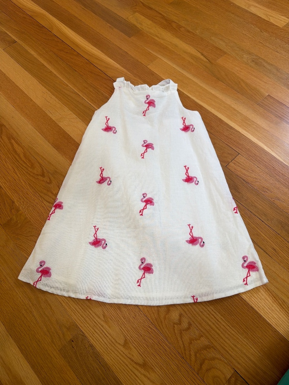 Janie and Jack girls flamingo dress